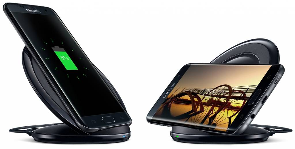 Samsung Wireless Fast Charger Stand EP-NG930BB - Zwart