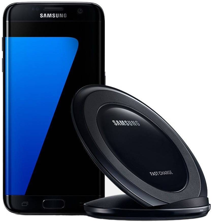 Samsung Wireless Fast Charger Stand EP-NG930BB - Zwart