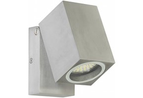 Ranex Lorna LED Wandlamp Aluminium Glas