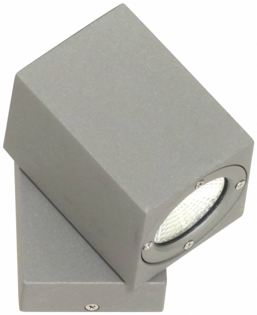 Ranex Gina LED Wandlamp Aluminium Glas - Rotating