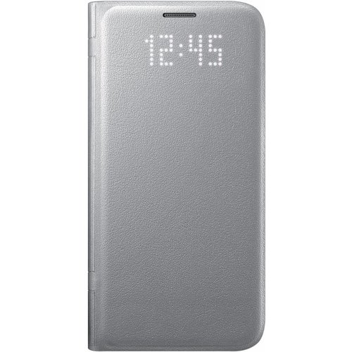Samsung Samsung Galaxy S7 Edge EF-NG935PS LED View Cover - Zilver Samsung Samsung Galaxy S7 Edge EF-NG935PS LED View Cover - Zilver