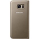 Samsung Samsung Galaxy S7 Edge EF-NG935PF LED View Cover - Goud Samsung Samsung Galaxy S7 Edge EF-NG935PF LED View Cover - Goud