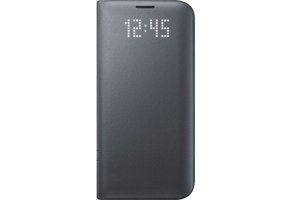 Samsung Galaxy S7 Edge EF-NG935PB LED View Cover - Zwart
