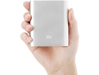 Xiaomi LED Powerbank 10400 mAh - Silver