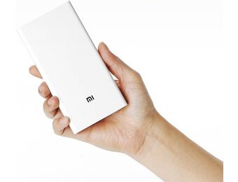 Xiaomi LED Powerbank 20000 mAh Dual USB - White
