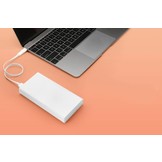 Xiaomi LED Powerbank 20000 mAh Dual USB - White