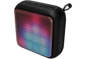 Lenco Portable Party LED Bluetooth Speaker - Zwart