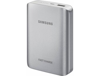 Samsung EB-PG935BS LED Powerbank Fast Charger 10200 mAh - Zilver