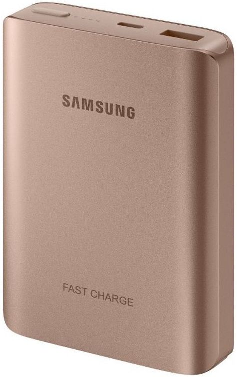 Samsung EB-PN930CZ LED Powerbank Fast Charger 10200 mAh - Roze-Goud