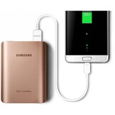 Samsung EB-PN930CZ LED Powerbank Fast Charger 10200 mAh - Roze-Goud