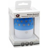 Conceptronic CSPKBTWPHLB Wireless Waterproof Bluetooth LED Speaker - Blauw