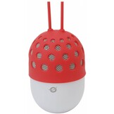 Conceptronic CSPKBTWPHLR Wireless Waterproof Bluetooth LED Speaker - Rood