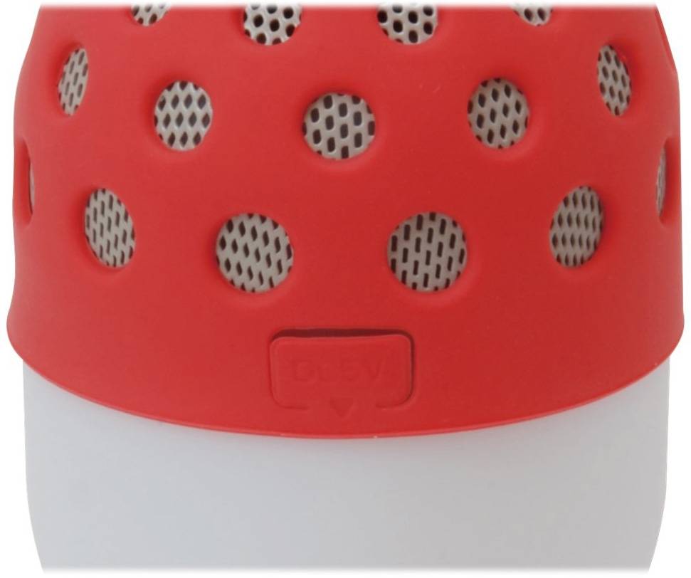Conceptronic CSPKBTWPHLR Wireless Waterproof Bluetooth LED Speaker - Rood
