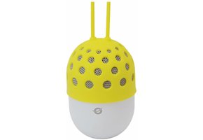 Conceptronic CSPKBTWPHLY Wireless Waterproof Bluetooth LED Speaker - Geel