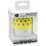 Conceptronic CSPKBTWPHLY Wireless Waterproof Bluetooth LED Speaker - Geel
