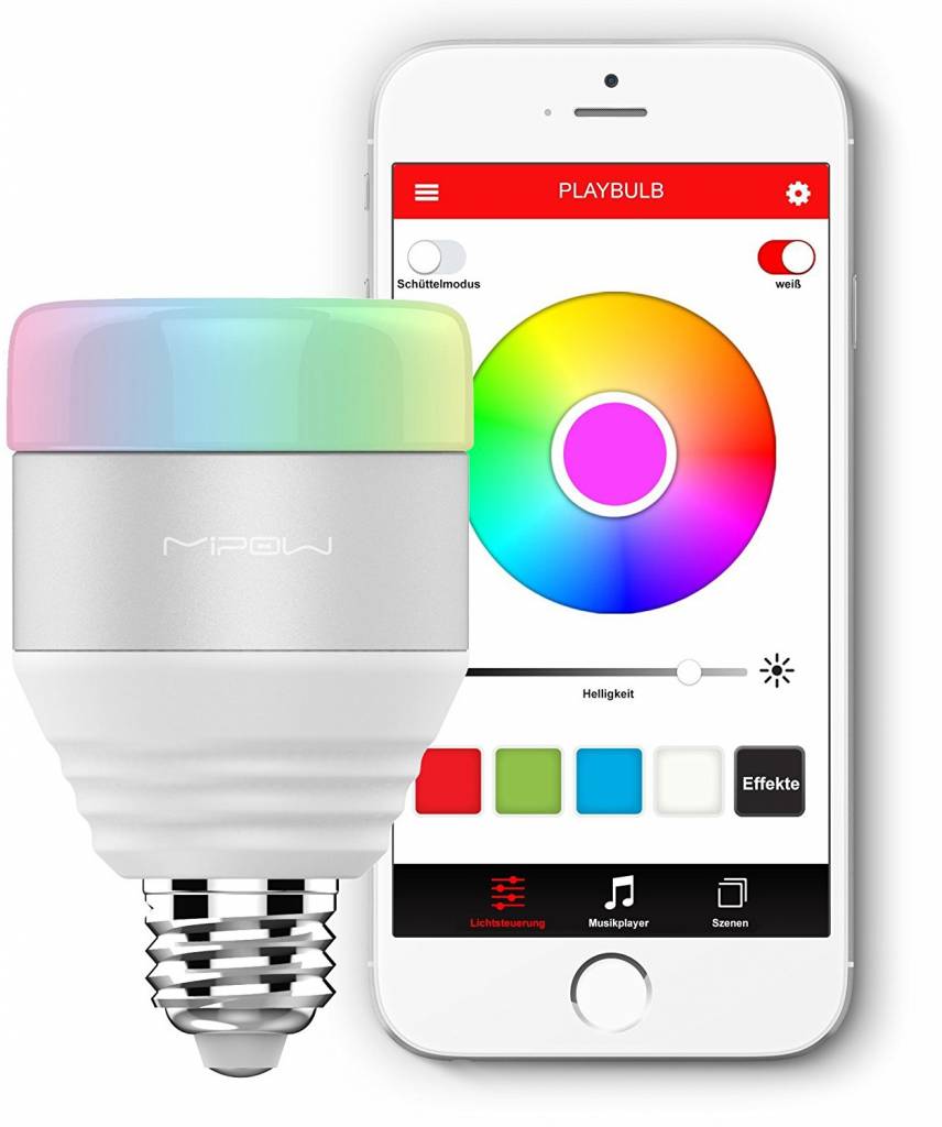 MiPow Playbulb Smart LED Lamp E27 5 W (40 W) - Wit