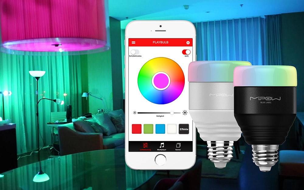 MiPow Playbulb Smart LED Lamp E27 5 W (40 W) - Zwart