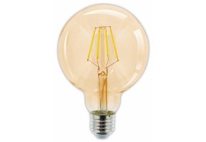 HQ E27 Retro Filament LED Lamp Dimbaar G95 4 W (30 W) - 2500 K