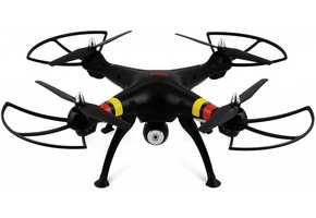 Syma X8C Venture LED Quadcopter met 720p HD Camera - Zwart