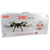 Syma X8C Venture LED Quadcopter met 720p HD Camera - Zwart
