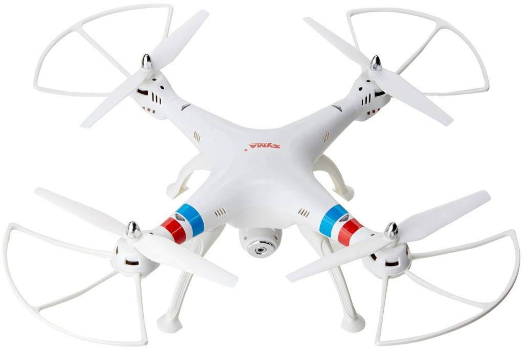 Syma X8C Venture LED Quadcopter met 720p HD Camera - Wit