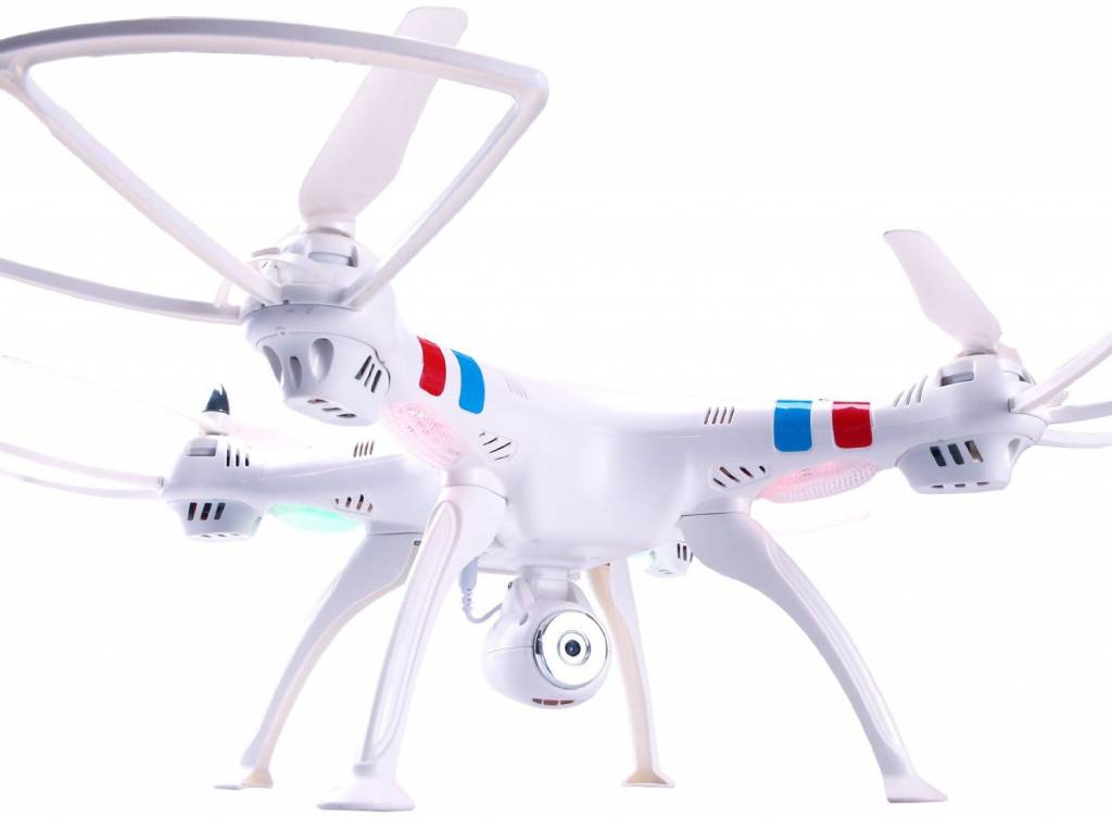 Syma X8C Venture LED Quadcopter met 720p HD Camera - Wit