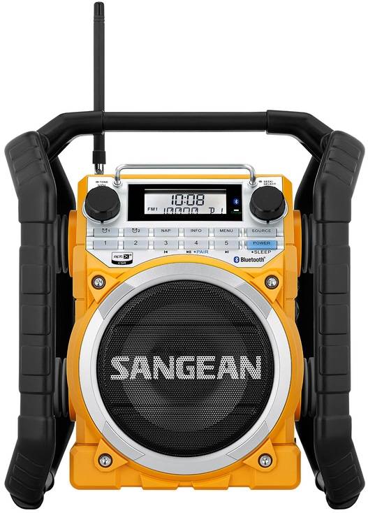 Sangean U4 LED Bouwradio - Geel