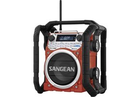 Sangean U4 DBT LED Bouwradio - Rood