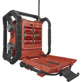 Sangean U4 DBT LED Bouwradio - Rood