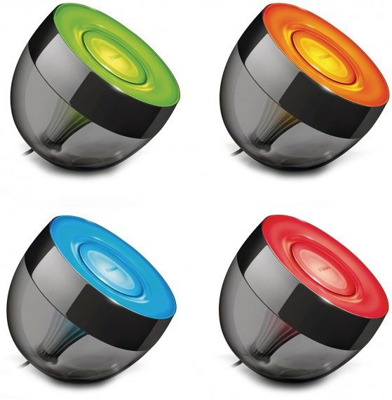 Philips LED LivingColors Iris - Zwart/Helder