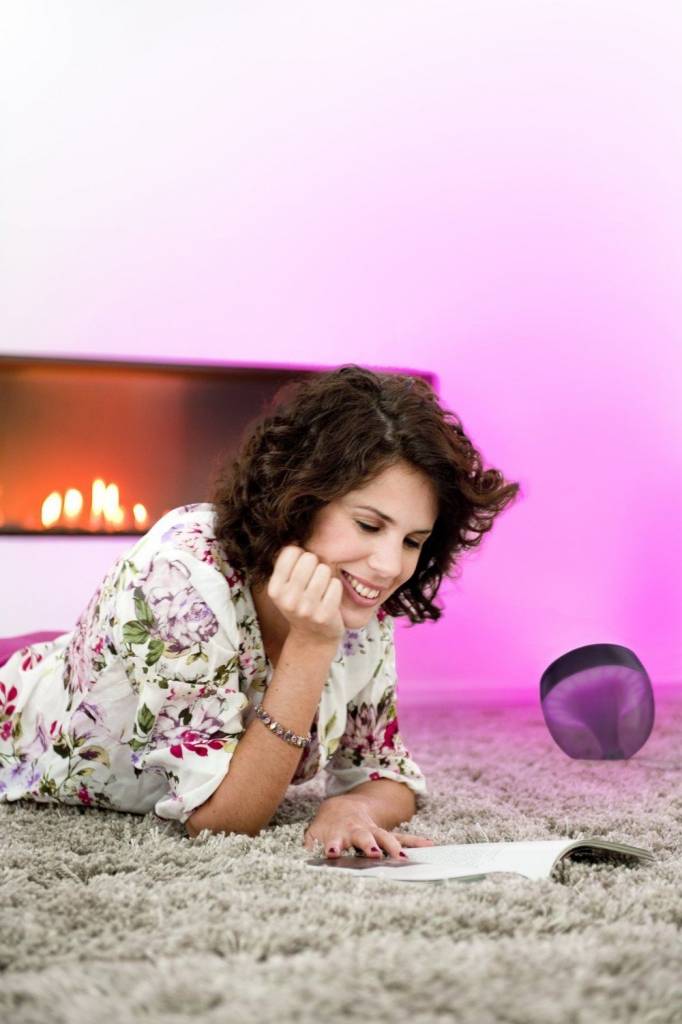 Philips LED LivingColors Iris - Zwart/Helder