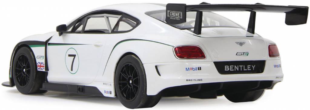 Jamara LED Bentley Continental GT3 RC 1:14 - Wit