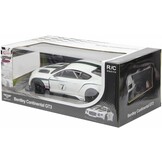 Jamara LED Bentley Continental GT3 RC 1:14 - Wit