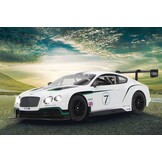 Jamara LED Bentley Continental GT3 RC 1:14 - Wit