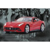 Jamara LED Ferrari F12 Berlinetta RC 1:14 - Rood