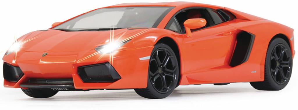 Jamara LED Lamborghini Aventador RC 1:14 - Oranje