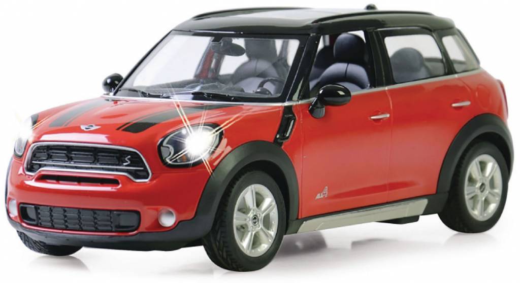 Jamara LED Mini Cooper Countryman RC 1:14 - Rood