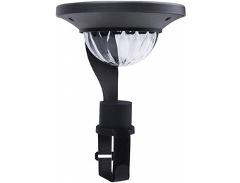 Ranex Mercury LED Solar Balkon Lamp - Zwart