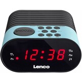 Lenco CR-07 LED Klokradio - Blauw