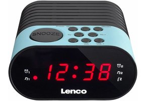 Lenco CR-07 LED Klokradio - Blauw