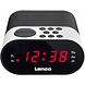 Lenco Lenco CR-07 LED Klokradio - Wit Lenco Lenco CR-07 LED Klokradio - Wit