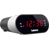 Lenco CR-07 LED Klokradio - Wit