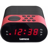 Lenco CR-07 LED Klokradio - Roze