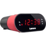 Lenco CR-07 LED Klokradio - Roze