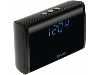 Konig Bureauklok met Verborgen Camera