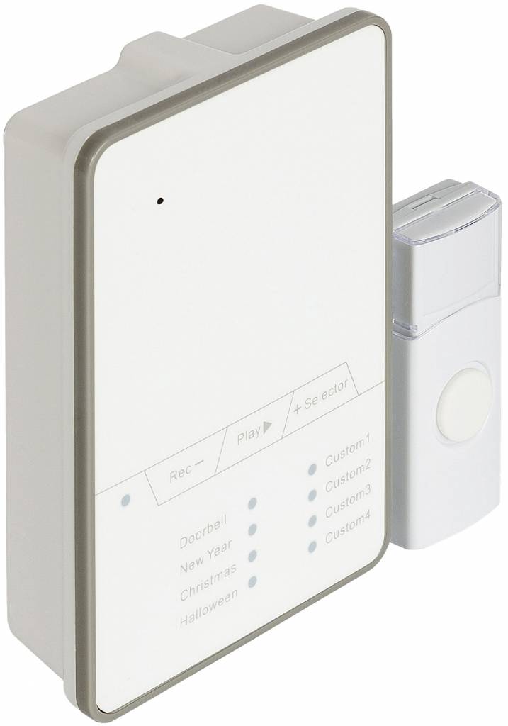 Konig SAS-WDB212 Draadloze Deurbel 80 dB met Geluidsopname