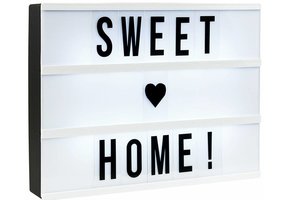 Smartwares A4 LED Lightbox + 85 karakters