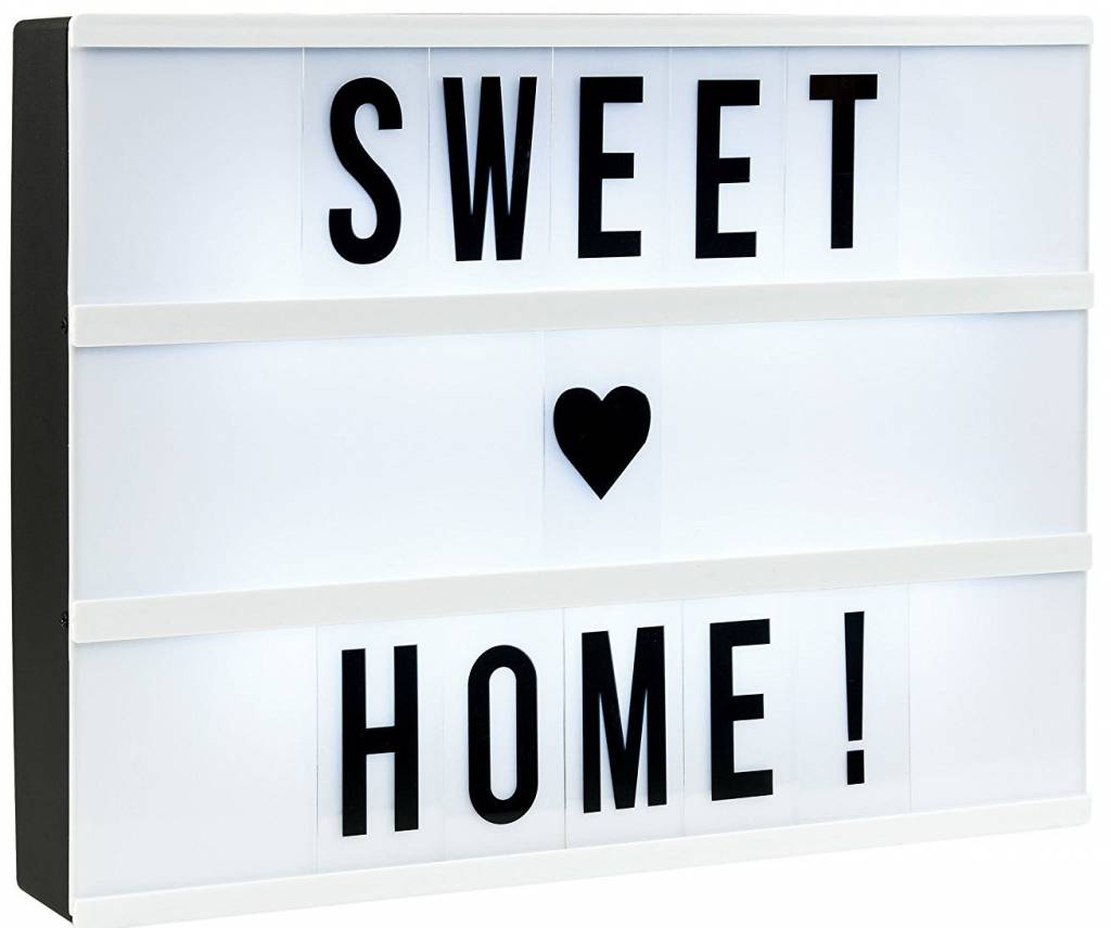 Smartwares A4 LED Lightbox + 85 karakters