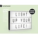 Smartwares Smartwares A4 LED Lightbox + 85 karakters Smartwares Smartwares A4 LED Lightbox + 85 karakters