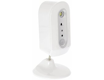 Konig HD IP-Camera Binnen 720P Oplaadbaar Wit/Zilver